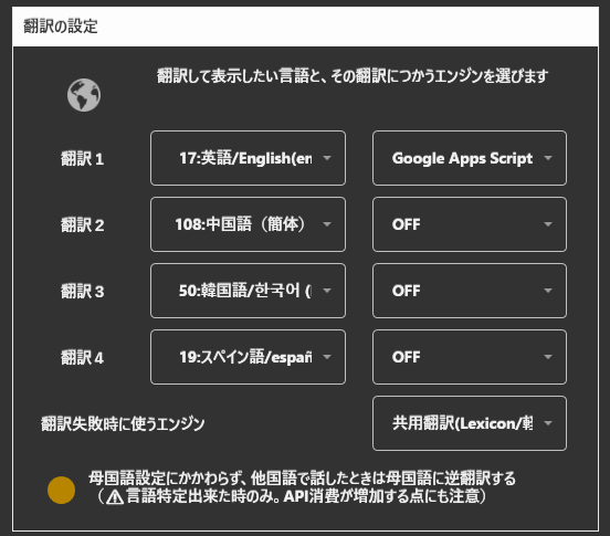 翻訳